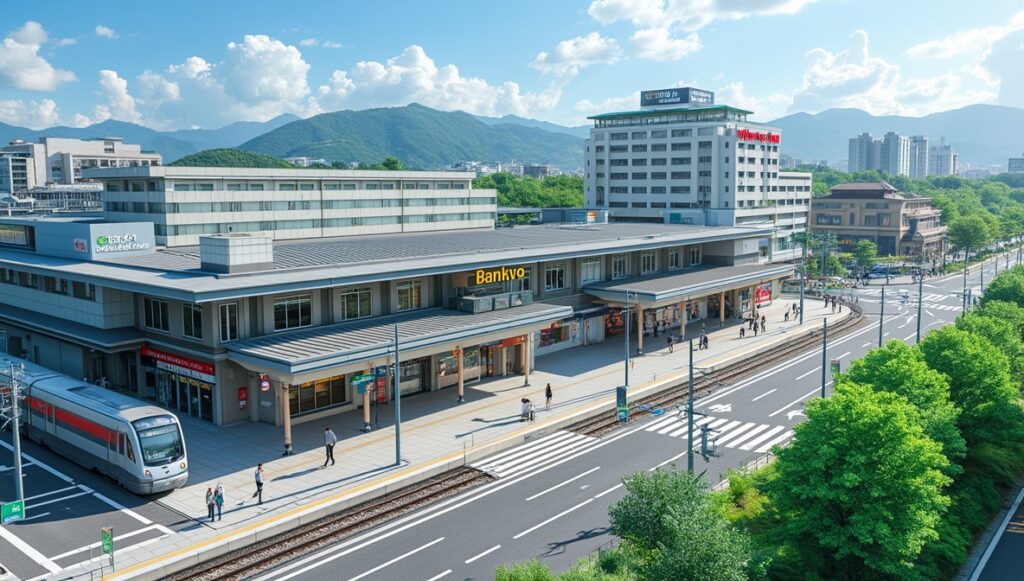 長岡京エリアの交通アクセスと主要施設